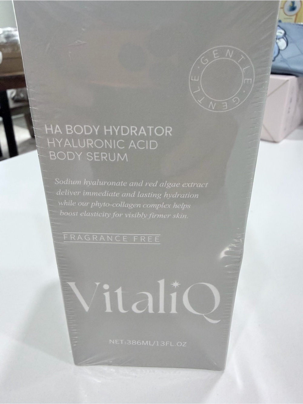HA Body Hydrator Hyaluronic Acid Body Serum - Gray (Fragrance Free)